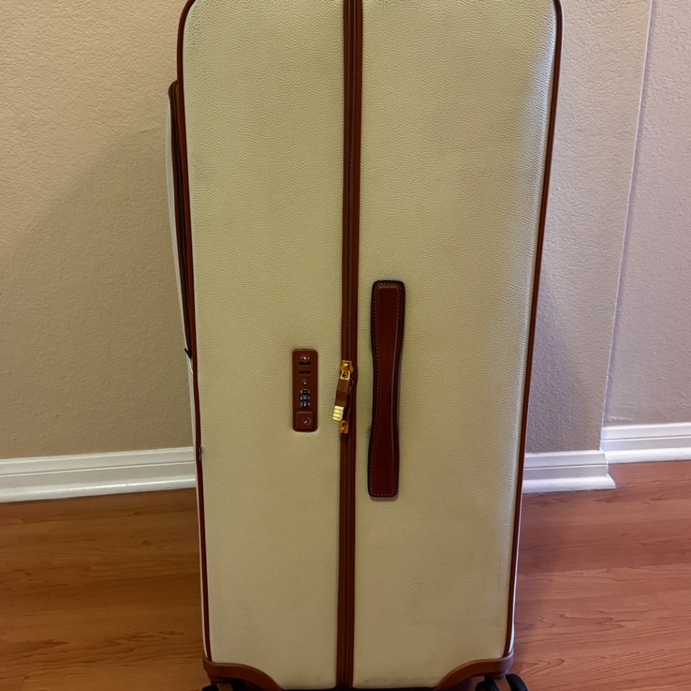 BRIC’S Firenze Designer Luggage – 32” Large Spinner Cream Color, USED - Picture 5 of 15